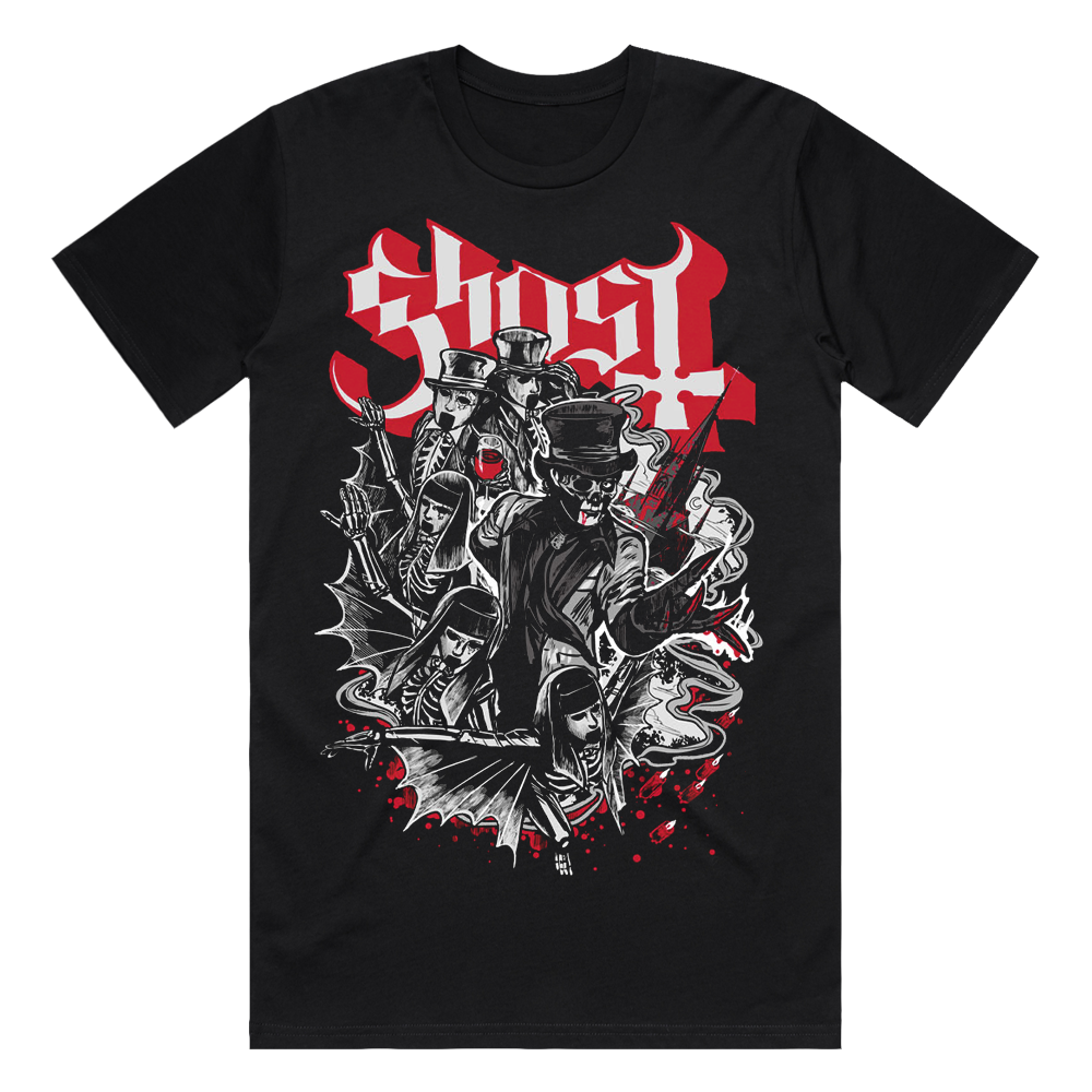 Paint The Town Red Tee