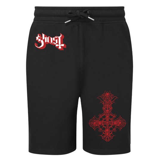 Grucifix Logo Fleece Shorts