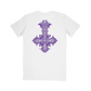 Chrome Purple Skeletá Tee