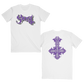 Chrome Purple Skeletá Tee