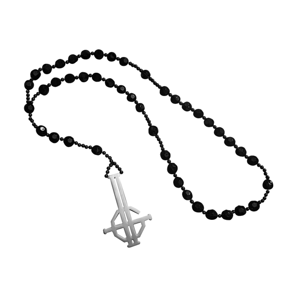 Meliora Grucifix Rosary Beads – Ghost
