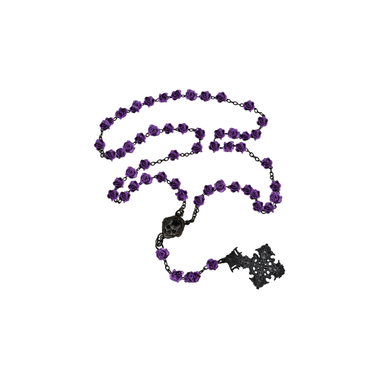 Papa V Rose Beads Rosary